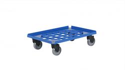 PD250A 2 drejelige hjul + 2 faste hjul