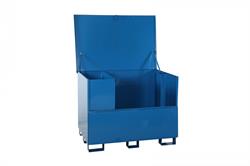 Værktøjskasse med låge, 1200x800x950 Blå