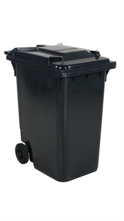 Affaldsbeholder 360 L, gråt låg