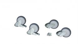 Hjulsæt til serveringsvogn