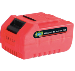LI-ION BATTERYPAKKE 2.5AH / 40V SWB