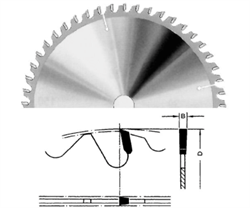 Savblad 505x30x3,6 mm 40 tænder