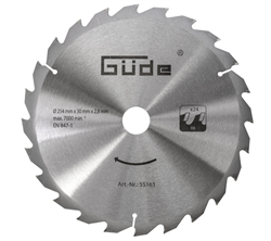 Træsavklinge HM 254x30x24T