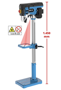 Søjleboremaskine GSB 20 LASER/500W