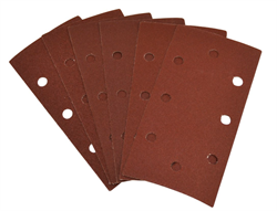 Velcro sandpapirsæt 93x187 mm 6 stk.