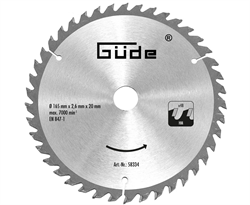 Træsavklinge HM 165x20x48T