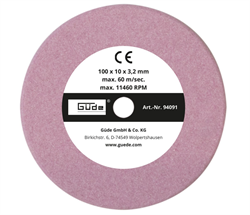 Slibeskive til 94090 100x10x3,2 mm