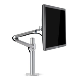 WERGON - Neptun - desktop skærmholder - justerbar 360 grader -17-32" - Sølv