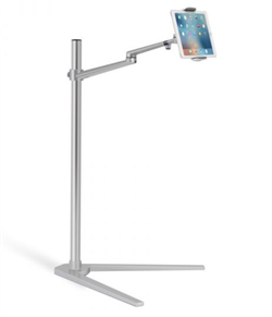 WERGON - Pluto - iPhone / tablet 4-13" - Justerbar Design Alu holder H:41-107cm - Sort