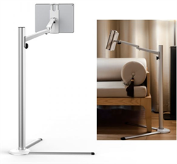 WERGON - Vega - iPhone / tablet holder - 4-13" - Justerbar Design Alu holder H:31-95cm - Sølv