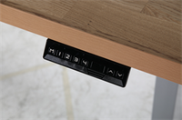 El. Arbejde bord m. Egeplade 2000 mm