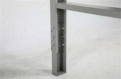 Arbejde bord med laminatplade 1600 mm