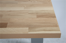 Arbejde bord m. Egeplade 1600 mm