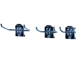 Vinklet studskrog 70x80 mm, 3 stk