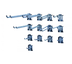 Dobbeltkrog 64x11 mm, 3 stk