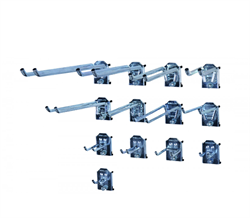 Dobbeltkrog 38x11 mm, 3 stk