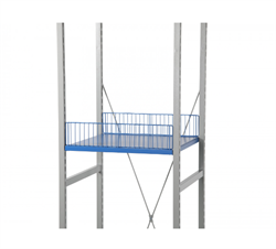 Hylde Forreste/bagerste hyldestop 500 mm