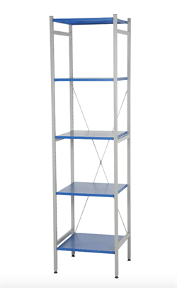 Hyldesæt 3; 5 hylder 500 mm dybe