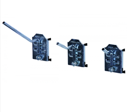 Vinklet enkeltkrog 100 mm, 3 stk