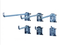 Enkelt krog 250 mm, 3 stk