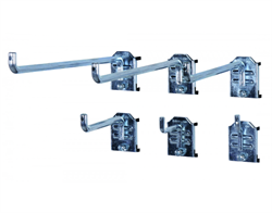 Enkelt krog 200 mm, 3 stk