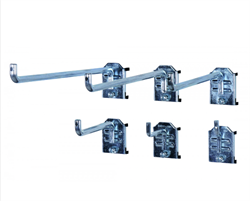 Enkelt krog 10 mm, 3 stk