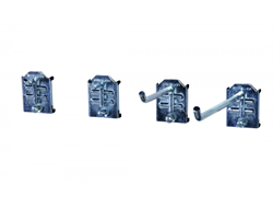 Ophængskrog 200 mm, 3 stk