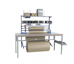 Pakkebordssæt til 2 m arbejdsbord