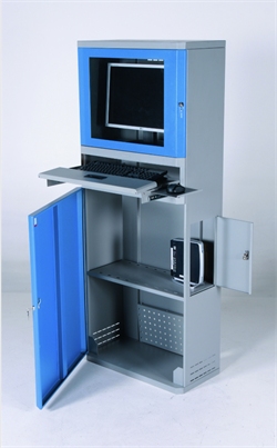 Terminalskab, fladskærm