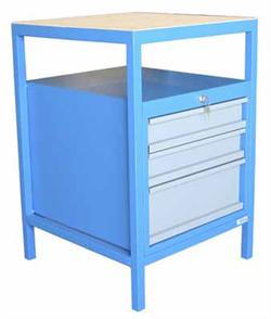 Skuffekabinet med bordplade