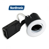 Nordtronic Quick Install 230V - Rund, Mat. Hvid. ekskl. lyskilde (1205)